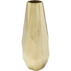 KARE Design Kovová váza Sacramento - zlatá, 56cm