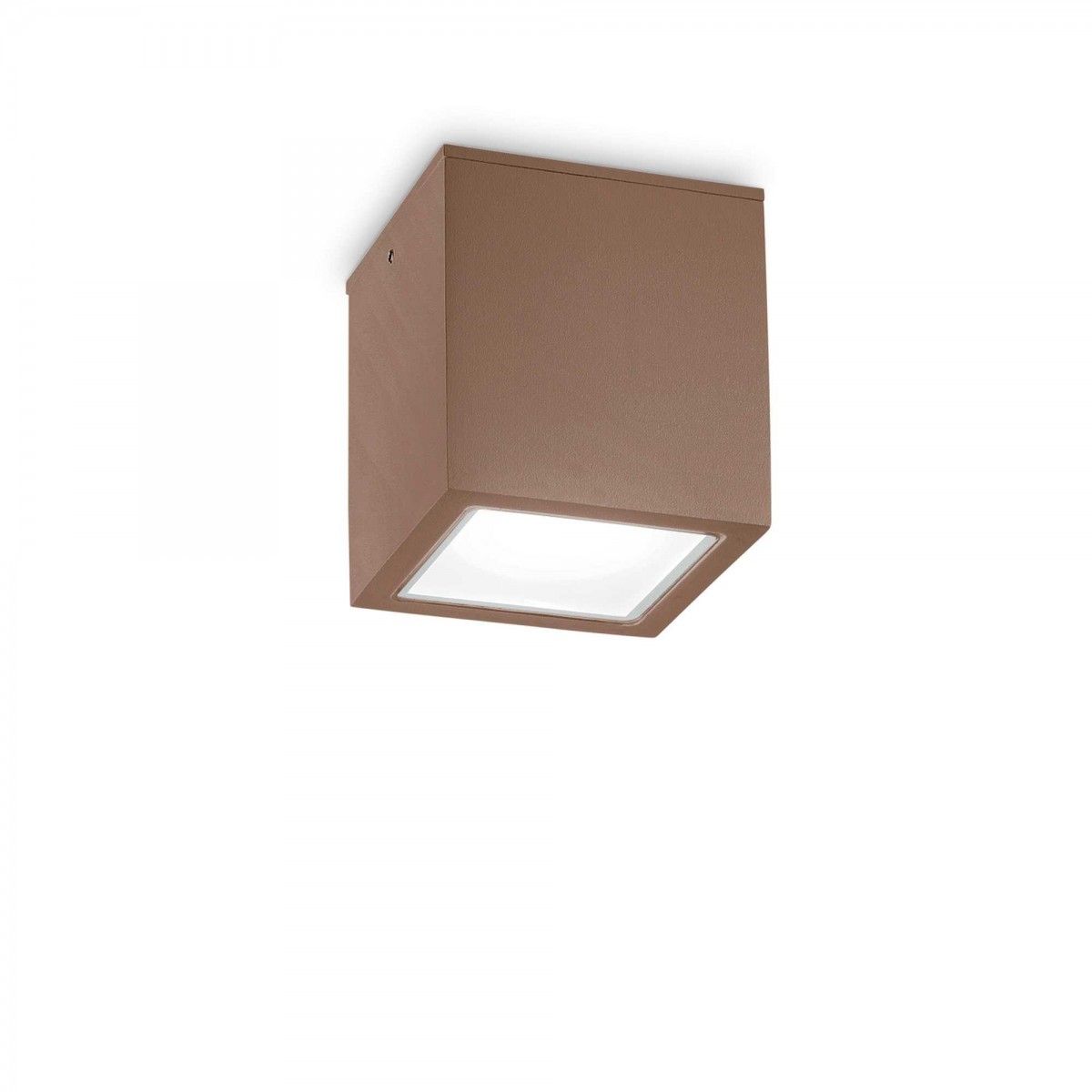 Ideal Lux 251547 prisadené stropné svietidlo Techo big 1x20W | GU10 | IP54 - hnedá