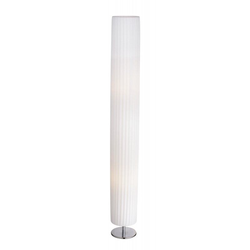 Globo 24662R stojaca lampa Bailey 2x40W | E27 - vypínač na tele, biela