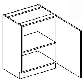 Dolná kuchynská skrinka Nora D60