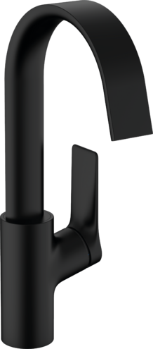 Hansgrohe Vivenis - Páková umývadlová batéria 210 s otočným výtokom bez odtokovej súpravy, čierna matná 75032670