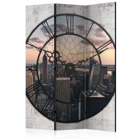 Artgeist Paraván - NYC Time Zone [Room Dividers]