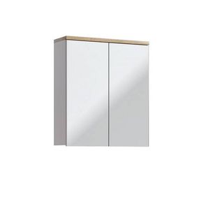 Kúpeľňová skrinka CMD BALI WHITE 840 biela/biely vysoký lesk