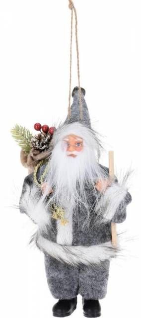 Kinekus Postavička Santa 20 cm sivý