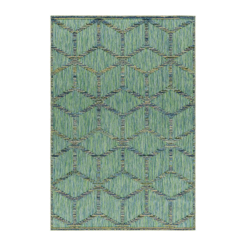 Ayyildiz koberce Kusový koberec Bahama 5151 Green – na von aj na doma - 80x150 cm