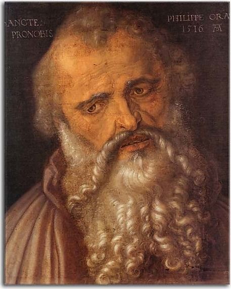 Albrecht Dürer Obraz - Apostle Philip zs16515