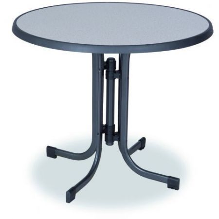 DAJAR PIZZARA 6564 Kovový stôl ø 85 cm