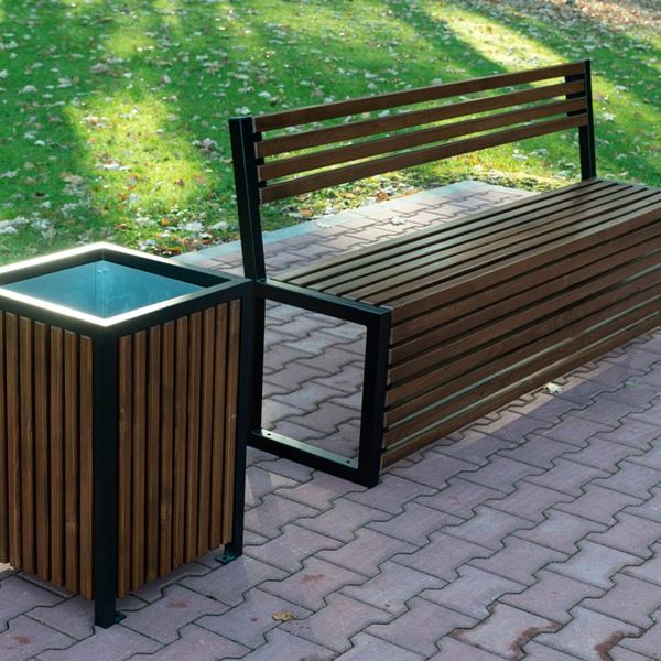 NaK Parková lavička MIRA 150 cm W151