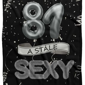 Deka Stále sexy – Čierna (vek: 81, Podšitie baránkom: NE)