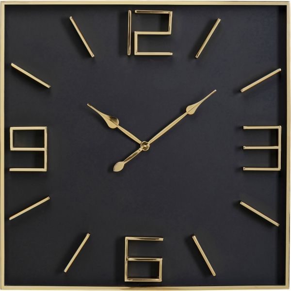 KARE Design Nástěnné hodiny Gamble 92x92cm