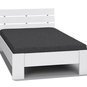 Študentská posteľ rea nasťa 120x200cm - biela