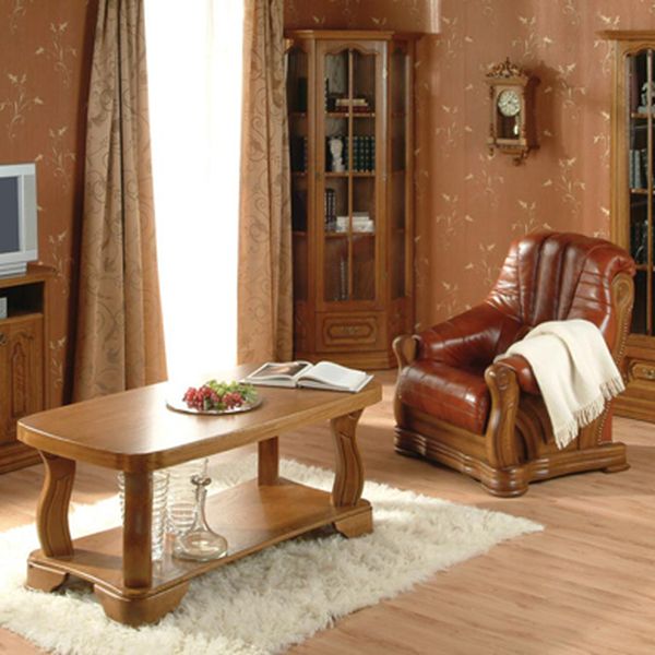 Rustikálny TV stolík Kinga I - drevo D3