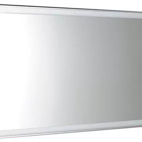 SAPHO - LUMINAR zrkadlo s LED osvetlením v ráme 1200x550 mm, chróm NL560