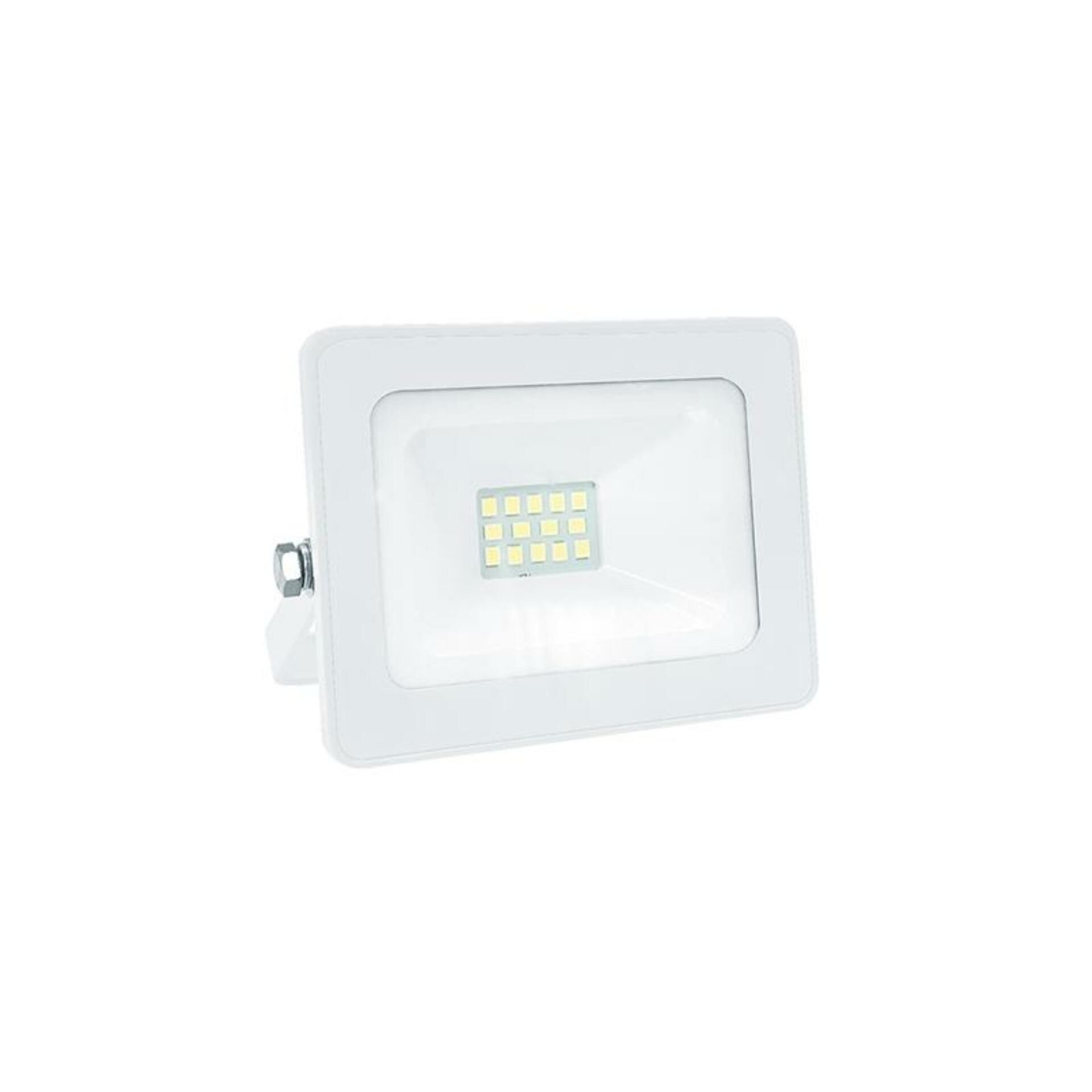 ACA Lighting bílá LED SMD reflektor IP66 10W 4000K 850Lm 230V Ra80 Q1040W