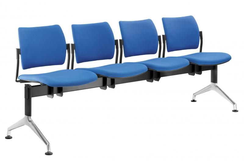 LD SEATING lavice DREAM 141/4-N1, podnož čierna