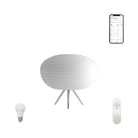 Immax 07065L NEO COCONO stolná lampa 34x34cm LED zdroj 1x8,5W + diaľkové ovládanie