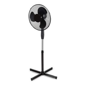 Stojanový ventilátor 40W/230V pr. 40 cm čierna