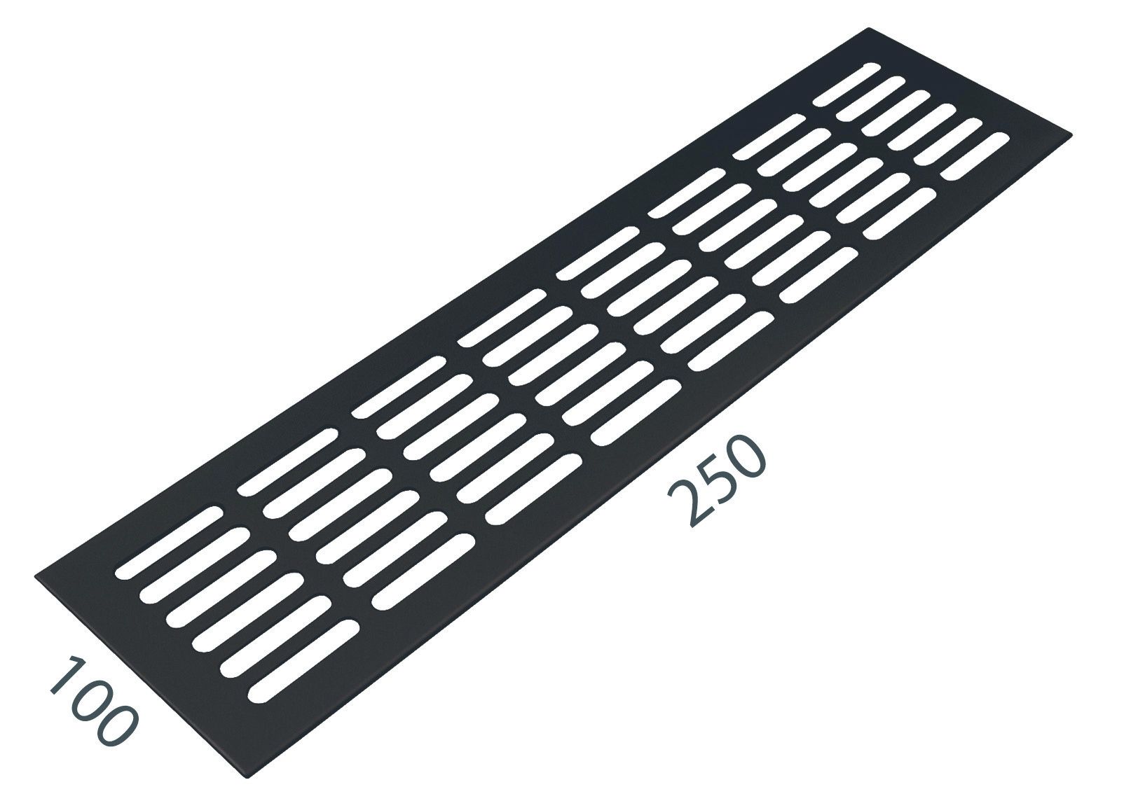 SRL - ALFA vetracia mriežka 100 x 250 mm 100 mm, 250 mm