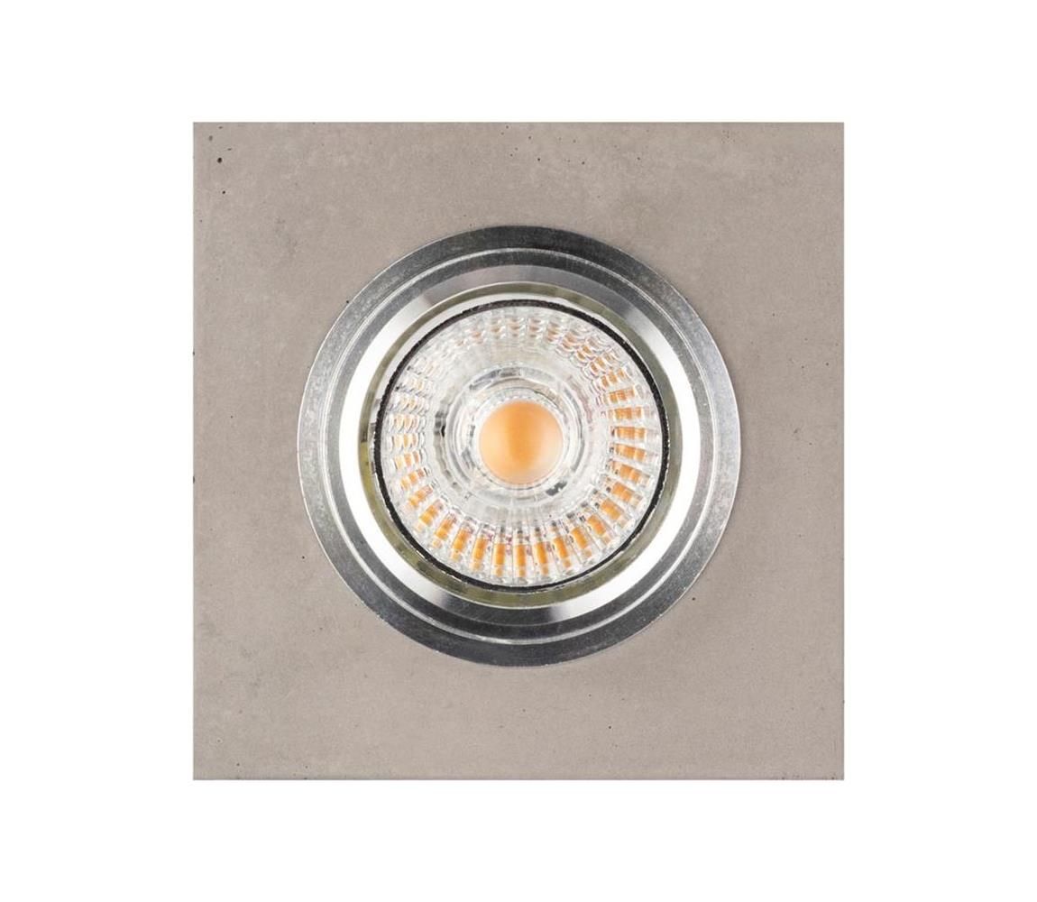 Spot-Light 2515136 - LED Podhľadové svietidlo VITAR 1xGU10/5W/230V betón