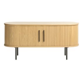 TV stolík v dekore duba v prírodnej farbe 120x56 cm Nola – Unique Furniture