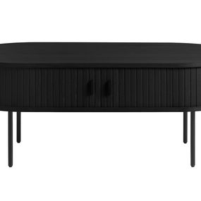 Furniria Dizajnový konferenčný stolík Vasiliy 120 cm čierny dub