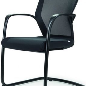 ALFA Konferenčná stolička SIDIZ čierný rám