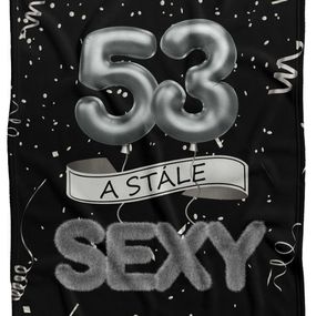 Deka Stále sexy – Čierna (vek: 53, Podšitie baránkom: NE)