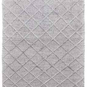 Diamond Carpets koberce Ručne viazaný kusový koberec Old Town DE 3210 Grey Mix - 240x300 cm