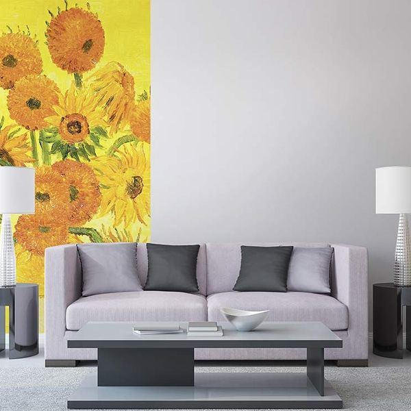 MS-2-0252 Vliesová obrazová fototapeta Sunflowers - Vincent Van Gogh, veľkosť 150 x 250 cm