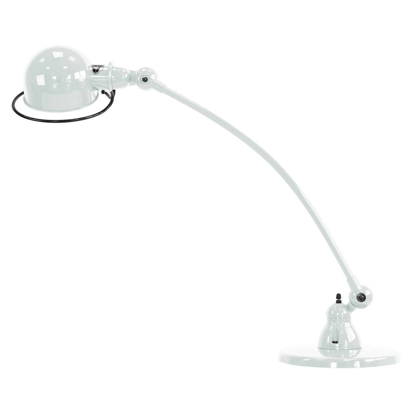 Jieldé Loft C6000 stojaca lampa, zakrivená, biela, Pracovňa / Kancelária, hliník, oceľ, E27, 60W