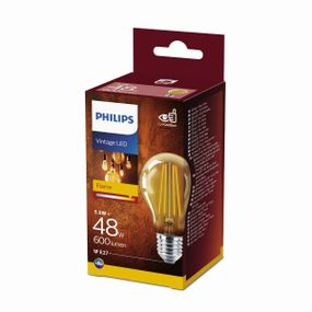 Philips Vintage classic LED 5,5W/48W 600lm A60 E27 2500K GOLD NDSRT4