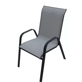 Záhradná stolička XT1012C (ZWC-2429) ROJAPLAST Sivá