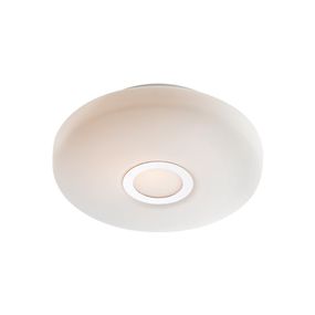 Kúpeľňové svietidlo REDO LUNAR BIELA E27 IP44 01-695
