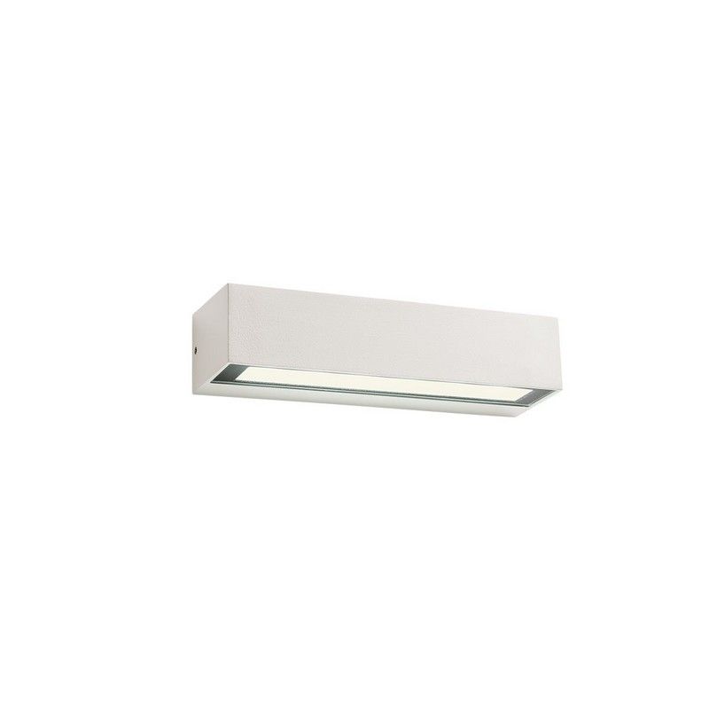 REDO 90247 AROOS exteriérové nástenné svietidlo POWER LED 7W 492lm 3000K IP65 biela