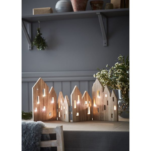 V prírodnej farbe vianočná svetelná dekorácia View – Markslöjd