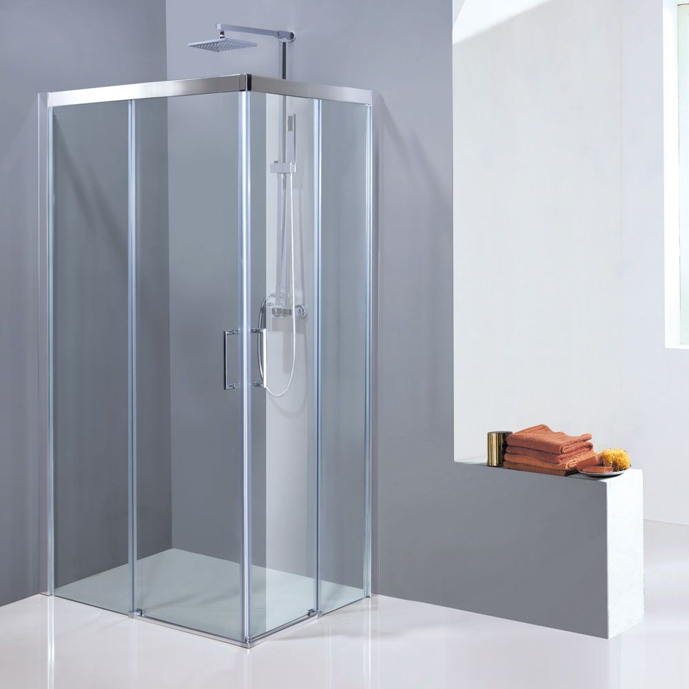 Aquatek - DYNAMIC R14 obdĺžnikový sprchový kút 100 x 80, číre sklo, ľavý