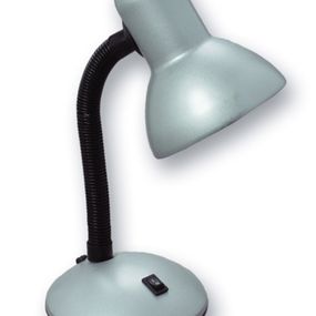 Ecolite Lampa stolní šedá L077M-STR
