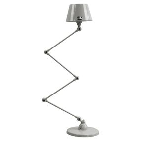Jieldé Aicler AID433 stojaca lampa 4x30 cm, sivá, Obývacia izba / jedáleň, hliník, oceľ, E14, 25W, K: 132cm