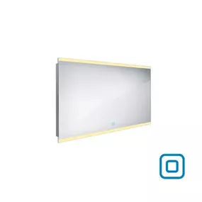 Nimco zrkadlo LED senzor 1200 x 700 Model 12000 hliníkový rám ZP 12006V ZP 12006V