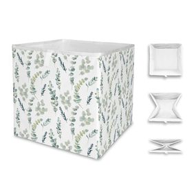 Úložný box z mikrovlákna Butter Kings Eucalyptus Branches, 32 l