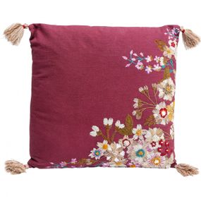 KARE Design Dekorační polštář Embroidery Blossom 50x50cm