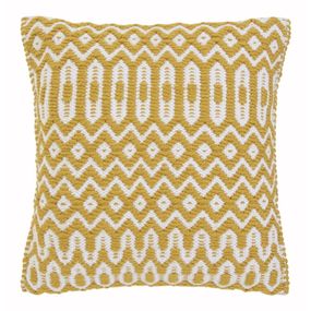 Žltý vonkajší vankúš Asiatic Carpets Halsey, 45 x 45 cm