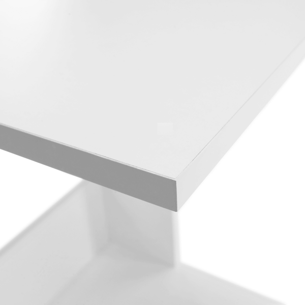 Príručný stolík, biele prevedenie, ZENOR