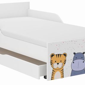 Detská posteľ FILIP - MINI ZOO 180x90 cm
