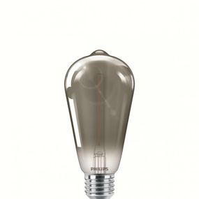 LED Žárovka Philips Vintage Classic E27 ST64 2,3W-15W smoky 2700K nestmívatelná