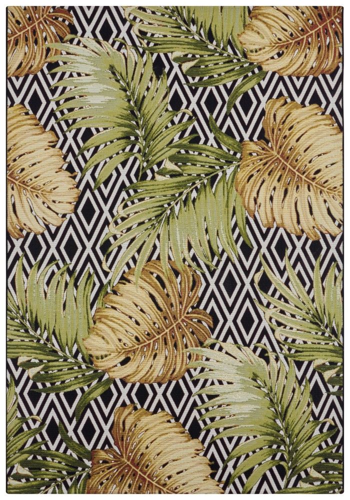 Hanse Home Collection koberce Kusový koberec Flair 105611 Diamonds and Leaves Multicolored - 160x235 cm