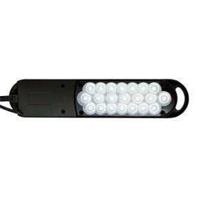 Maul Stolná LED lampa Atlantic so základňou čierna, Pracovňa / Kancelária, plast, kov, 8.5W, Energialuokka: D, K: 45cm