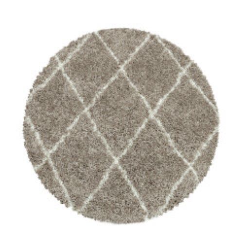 Ayyildiz koberce Kusový koberec Alvor Shaggy 3401 beige kruh - 120x120 (priemer) kruh cm