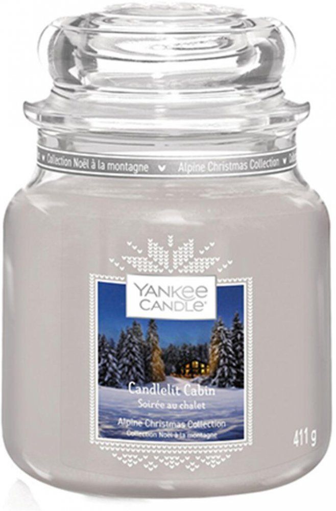 YANKEE CANDLE 1623723 SVIECKA CANDLELIT CABIN/STREDNA