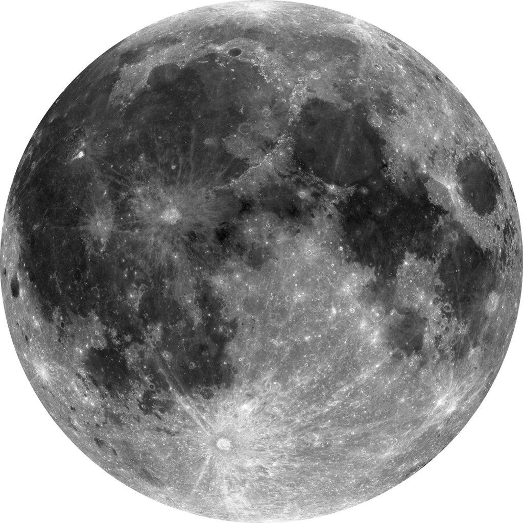 KT-D1019 Okrúhla samolepiace obrazová fototapeta Komar Moon, veľkosť priemer 128 cm